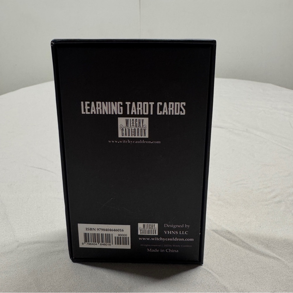 Learning Tarot Cards by Witchy Cauldron w Keywords, Planets, Zodiacs, Chakras - Picture 3 of 5